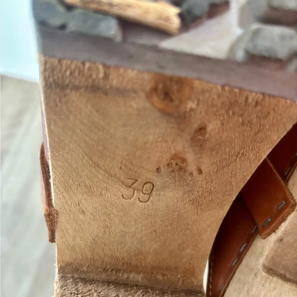 Free People x MIA Elsa Brown Leather Mules - Picture 12 of 16